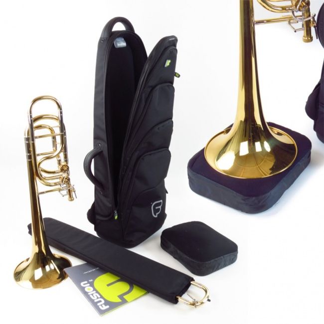 Fusion Urban Trombone sort /blå gigbag