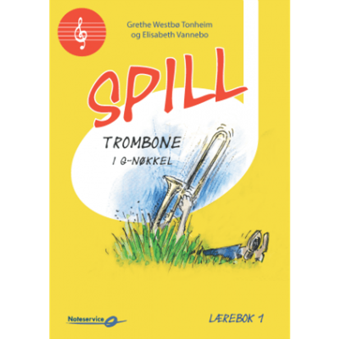 Hovedbilde SPILL bok nr1 trombone g-nøkkel
